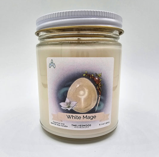 White Mage Candle
